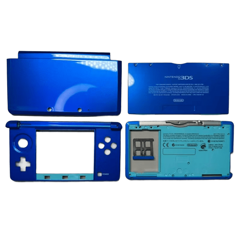For Original Dark Blue 3DS Shell Replacement