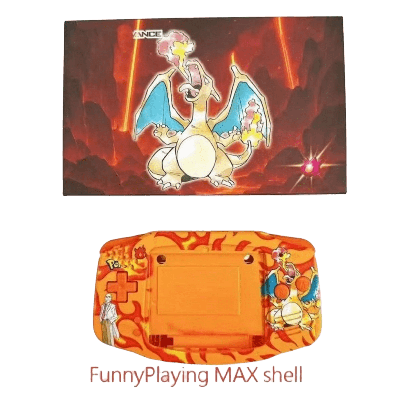 For GBA IPS Max Shell With Color Box Button Sets
