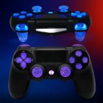 8 Colors DIY Colorful LED Light Board With Buttons for PS4 Controller - Image 3