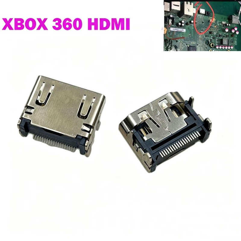 0968a8453e147b7e0d9e5a0dd36c5e08_副本 HDMI Port Socket Interface for Xbox 360 Connector for Xbox360 Console Accessories-Made in China - Image 1