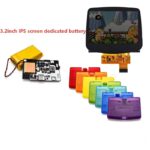 1800mAh Lithium Battery With Type-C Battery Covers for GBA IPS Max Screen Battery Pack for Gameboy Advance