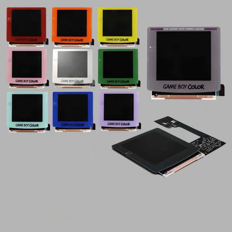 81e45ecc78c9f420a79f95022b5ce76f_副本 2.6inch 13colors IPS Laminated LCD Screen for GBC RETRO PIXEL IPS LCD High Light Backlight Display for Gameboy Color - Image 1