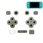 Switch Lite Controller Left Right Silicone ABXY Conductive Rubber Button Pad for NS Lite Power Volume Pads Repair Part