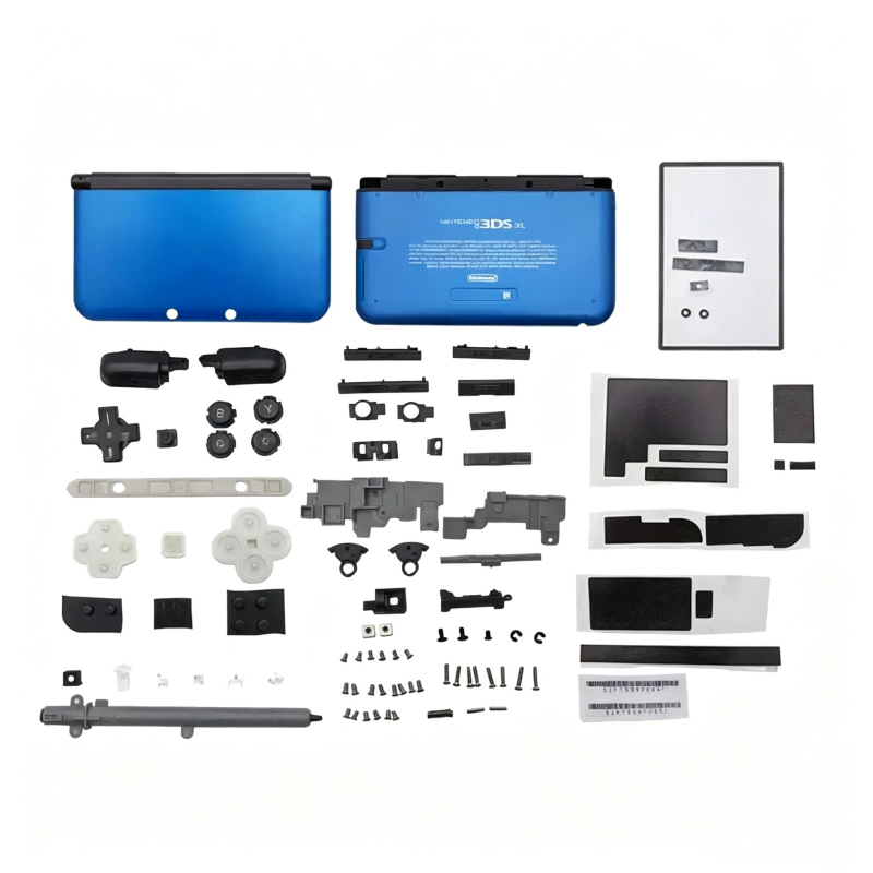 b9b6e0386399fc7505eb96d67bca1d48_副本 3DS XL Full Set Shell With Buttons Set Housing Shell Replacement - Image 1