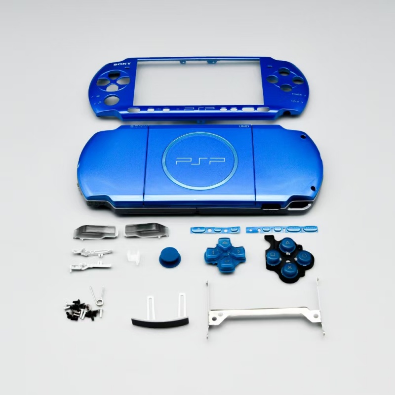 ca98f36fab4ed7c59fdd4a7787f73a4c_副本 PSP3000 Full Set Shell With Buttons Housing Case Replacement PSP 3000 - Image 1