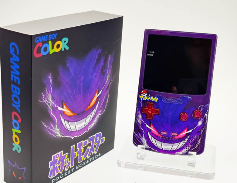 image_副本 GBC Customized Full Set Housing Shell With Buttons Set Sticker Color Box Gameboy Color Replacement - Image 1