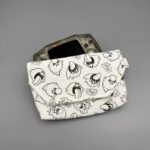 GBA Console Handmade Storage Bag Waterproof Soft Inner Lining With Hidden Magnetic Closure - Image 2