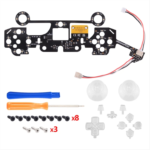 eXtremeRate Multi-Colors Luminated Buttons DTF V3 LED Kit for PS5 Controlle BDM-030/040/050/060 - Clear - Image 4