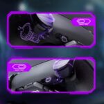 eXtremeRate SPARK Back Paddles Kit with OLED Display & Clicky Trigger Stops & Ergonomic Grips for PS5 Controller BDM-030/040/050/060 - Rubberized Black - Image 6