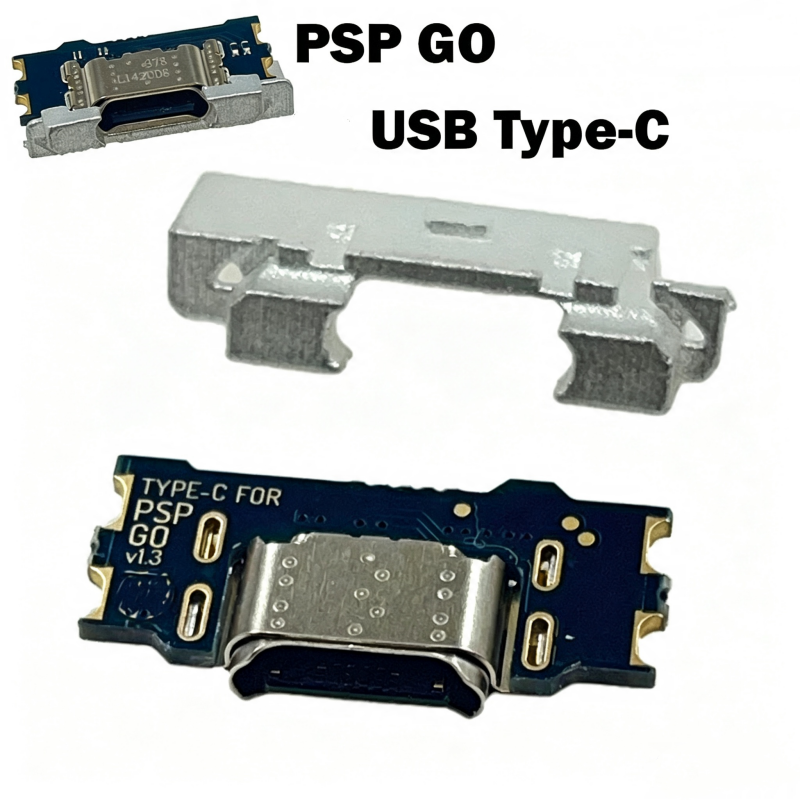379f926850e930c1fd9ec2e6451ce4a9_副本 PSP GO Type C Charging Port USB-C Charging Port for PSPgo Mod Custom DIY Repair Part Replacement - Image 1