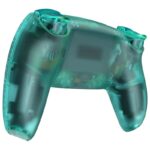 eXtremeRate Replacement Full Set Shells with Buttons Compatible with PS5 Controller BDM-010/020/030/040/050 - Emerald Green - Image 2