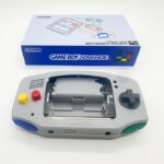 GBA SFC (Super Famicom) Shell With Color Box Buttons Set Matching IPS Laminated LCD Screen Replacement - Image 3