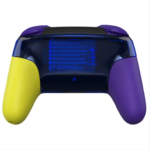 eXtremeRate Replacement Full Set Shell Faceplate Backplate Handles with Button Kit for Nintendo Switch Pro - Splattering Paint Style - Image 2
