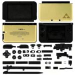 Golden Triangle 3DS XL Full Set Shell With Buttons Set Replacement - Image 2