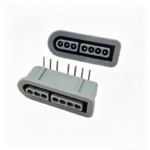 For SNES Mother Seat 7pin Grey Bent Feet and 180degrees Straight Feet Repari Replacement - Image 4