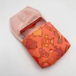 GBA SP Console Handmade Storage Bag Waterproof Soft Inner Lining With Hidden Magnetic Closure - Image 3