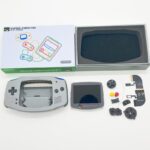 GBA SFC (Super Famicom) Shell With Color Box Buttons Set Matching IPS Laminated LCD Screen Replacement - Image 2