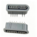 For SNES Mother Seat 7pin Grey Bent Feet and 180degrees Straight Feet Repari Replacement - Image 2