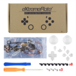 eXtremeRate Multi-Colors Luminated Buttons DTF V3 LED Kit for PS5 Controlle BDM-030/040/050/060 - Clear - Image 5