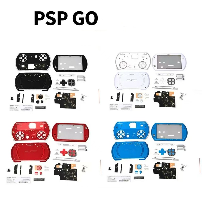 ff42202126d4afb3f734714264844242_副本 PSP GO Full Set Shell With Buttons Set PSPGO Replacement Housing Case - Image 1